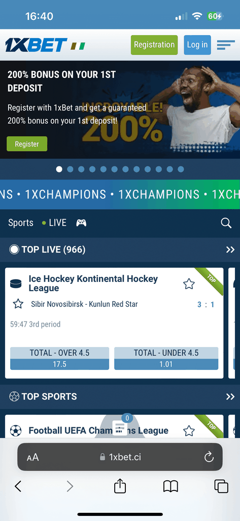 Unduh APK 1xBet Versi Terbaru untuk Android 2025